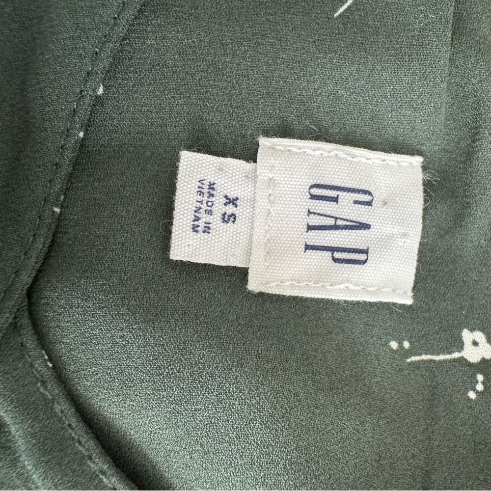 GAP Olive Green Blouse XS